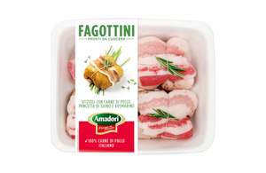 Fagottini di pollo con pancetta Amadori